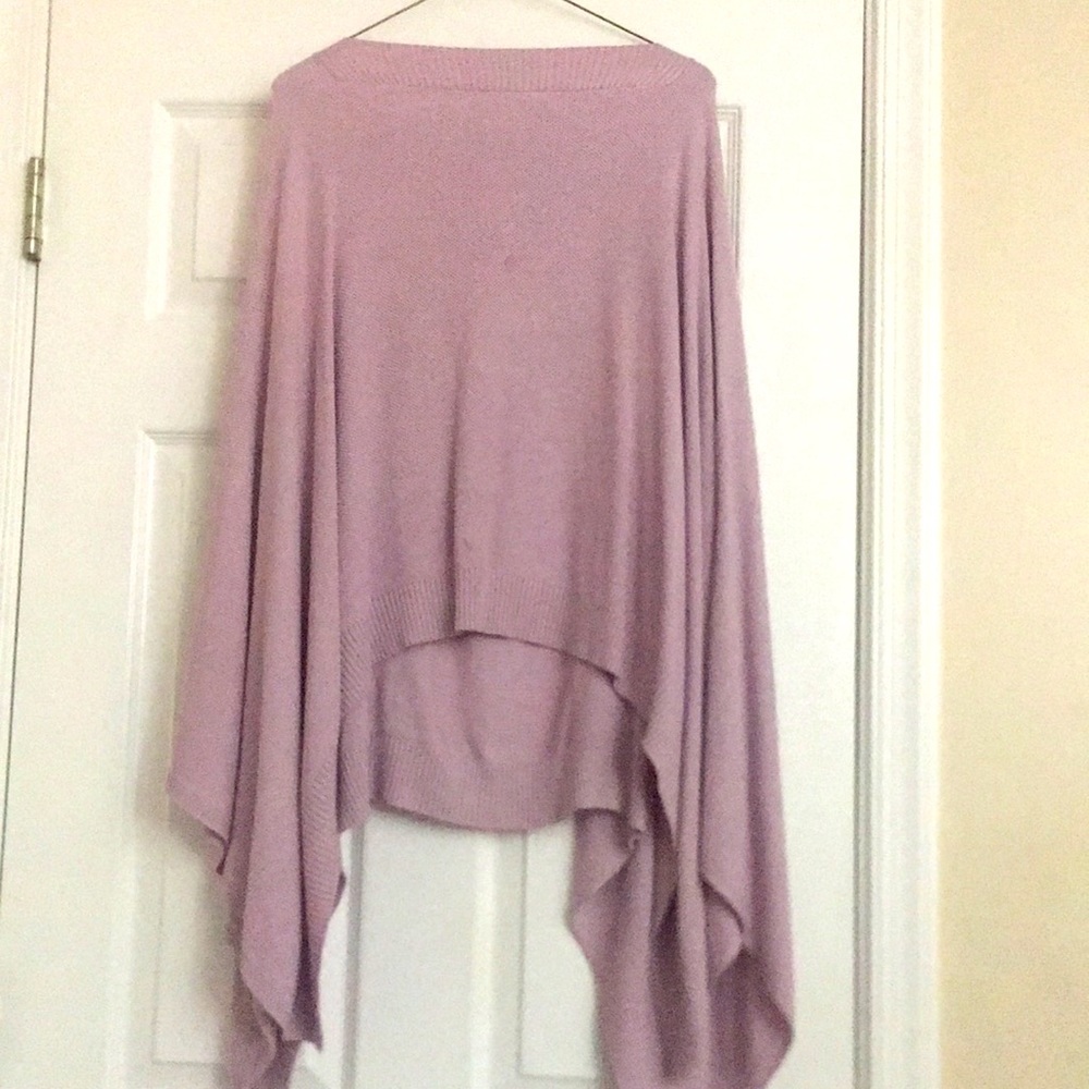 Lulumon lavender shall. With one or two stains but it is great and comfortable